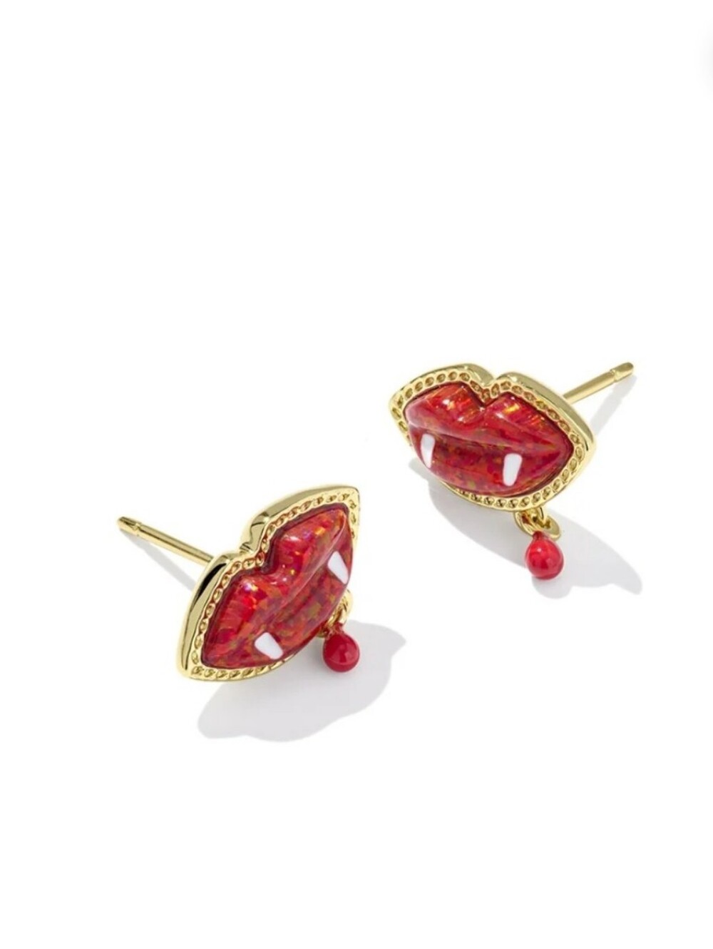 Kendra Scott Vampire Stud Earrings - Gold
